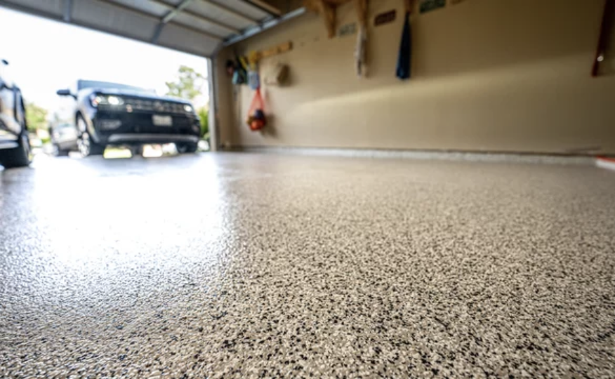 Durable garage floor epoxy coating in Provo Utah